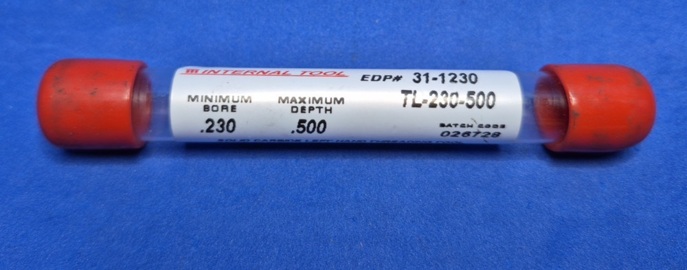 Internal Tool Solid Carbide Left Handed Threading Tool TL-230-500 EDP#31-1230
