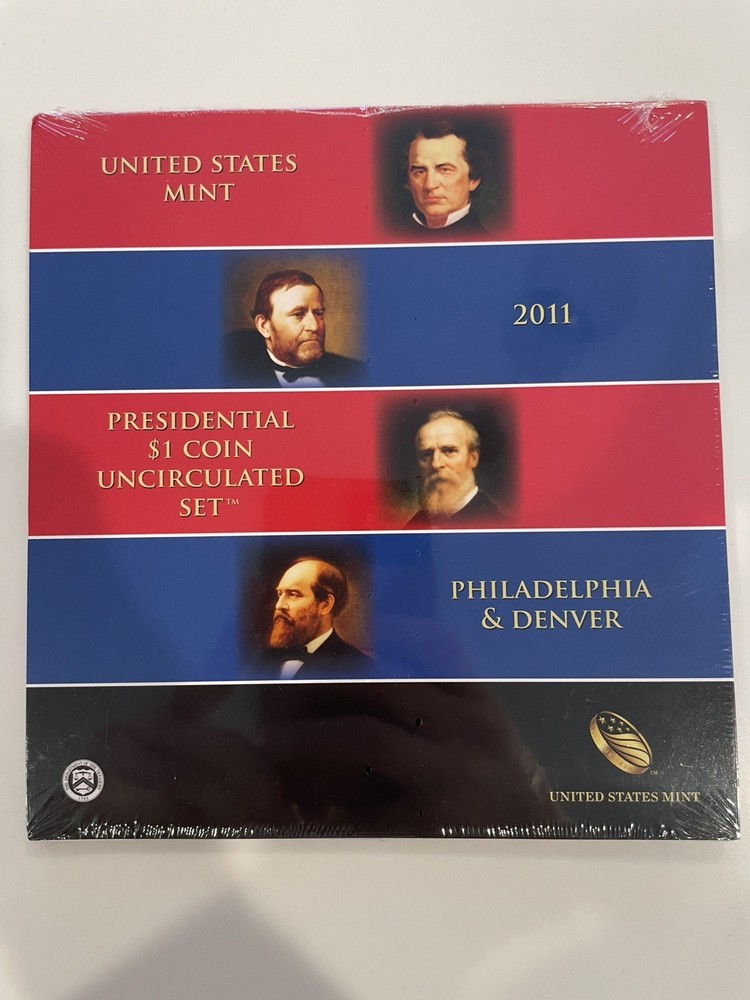 2011 P&D Presidential $1 coin uncirculated set * Sealed