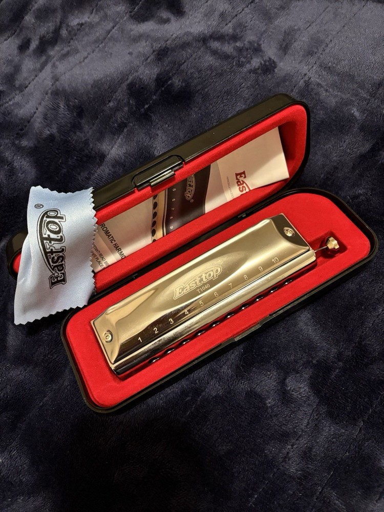 Easttop T10-40 Chromatic Harmonica Perfect Condition