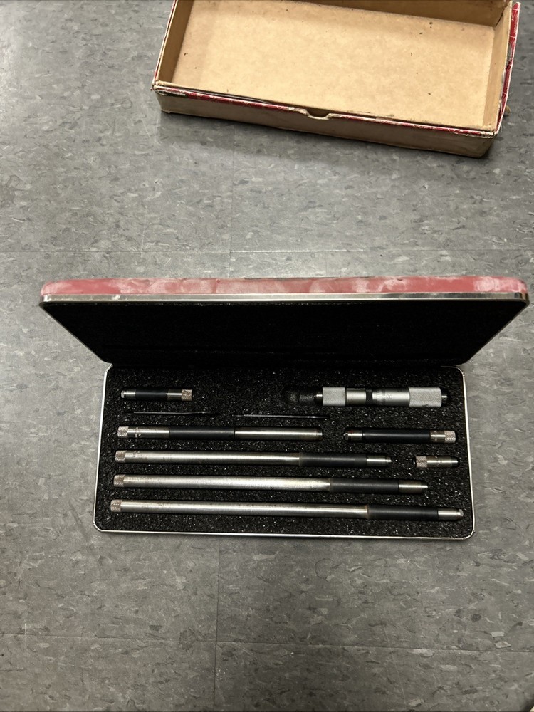 STARRETT  MACHINIST 4"-24" DEPTH MICROMETER