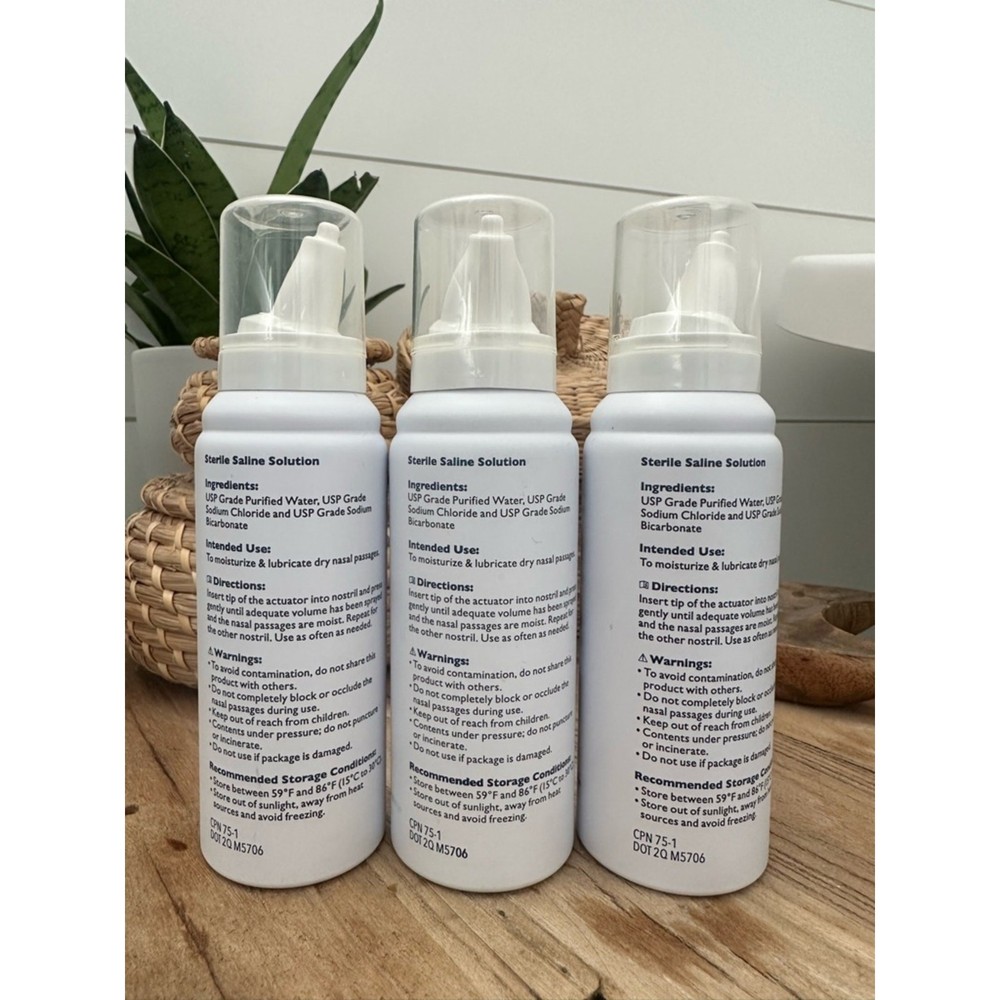 NEW! Allermi 3 Pack All-Natural Salinity Spray