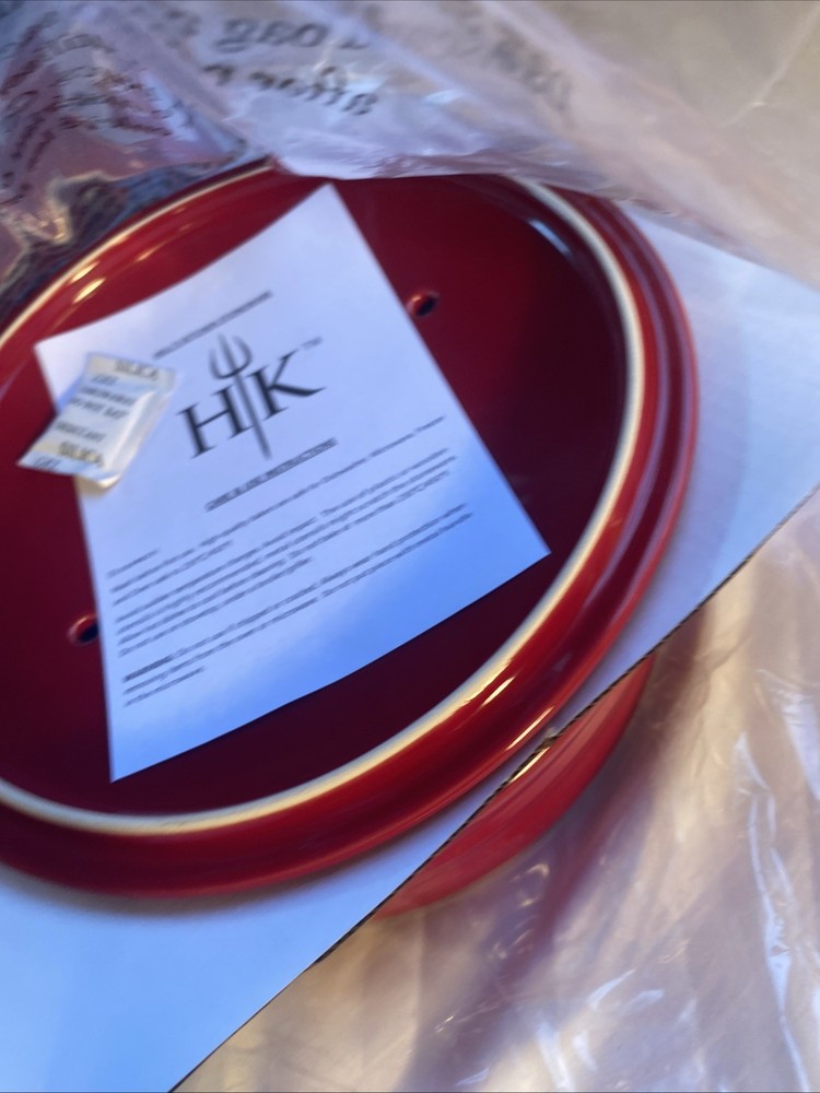 Hells Kitchen Tortilla Warmer Red