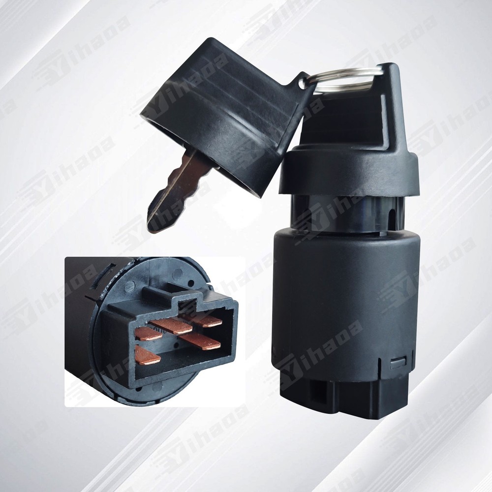 Mini Excavator Ignition Switch Key Switch AGT Typhoon China Chinese Mini Digger