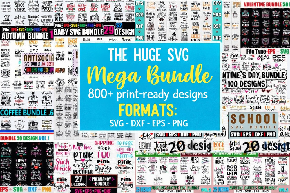 Mega Bundle Clipart  Files