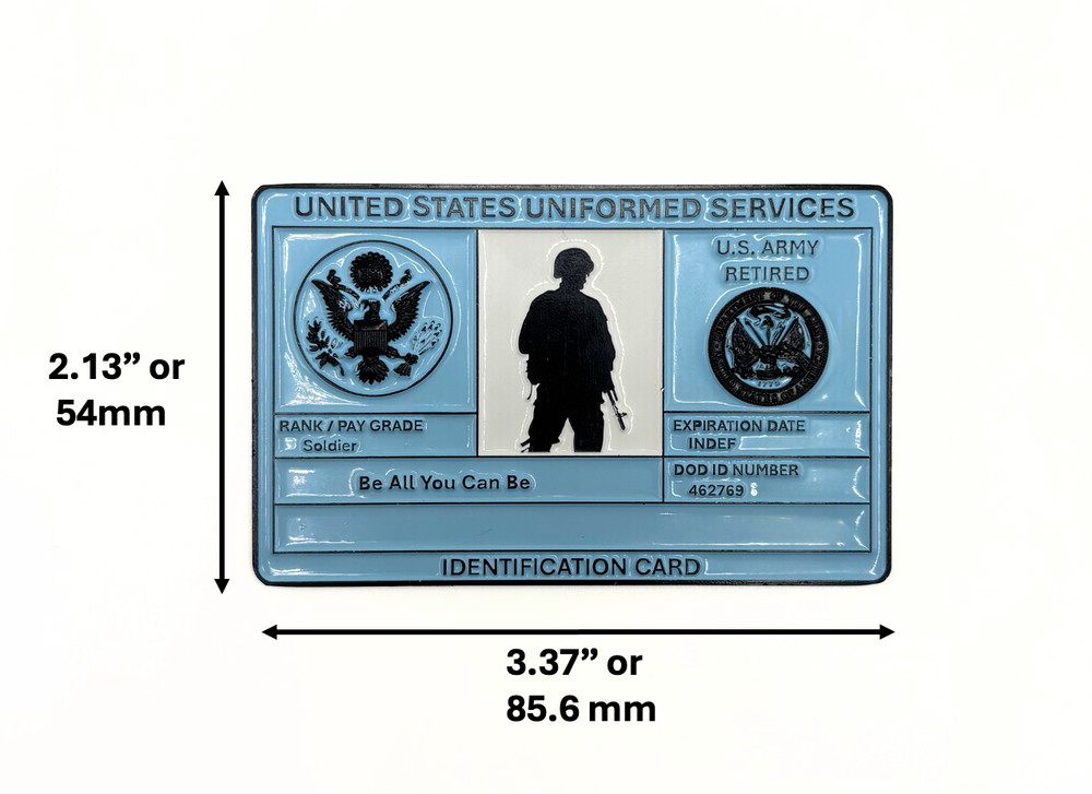 Army Retired Challenge Coin