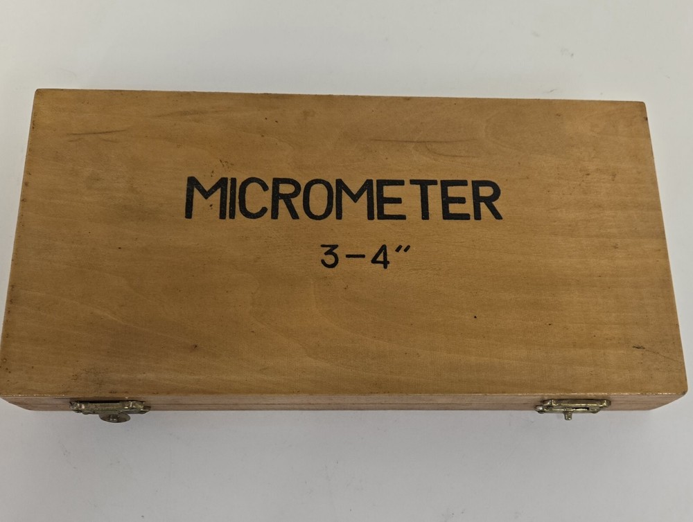 MITUTOYO SCREW THREAD MICROMETER 3"-4"