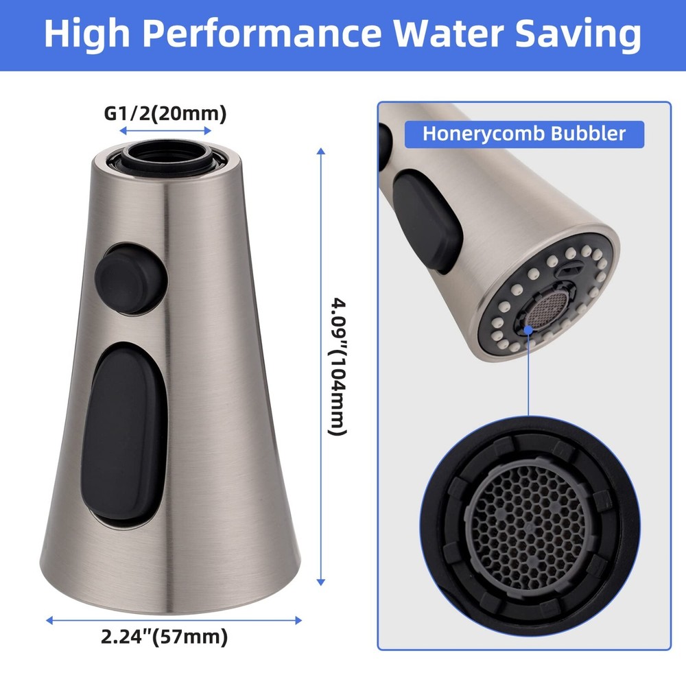Kitchen Faucet Head Replacement,Compatible with Moen Delta Kitchen Sink Faucet