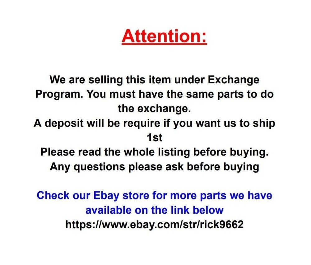 Harley Chrome Lower Fork Legs Road Glide FLHR Exchange Program 00-07 Touring