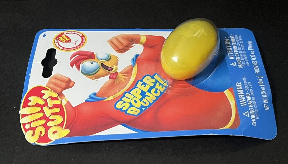 Silly Putty Superbounce Yellow Egg