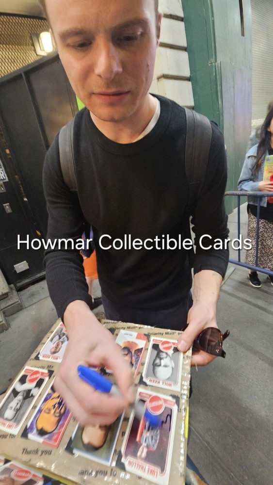 Luke Thallon Custom Signed Card - Celebrity Toons