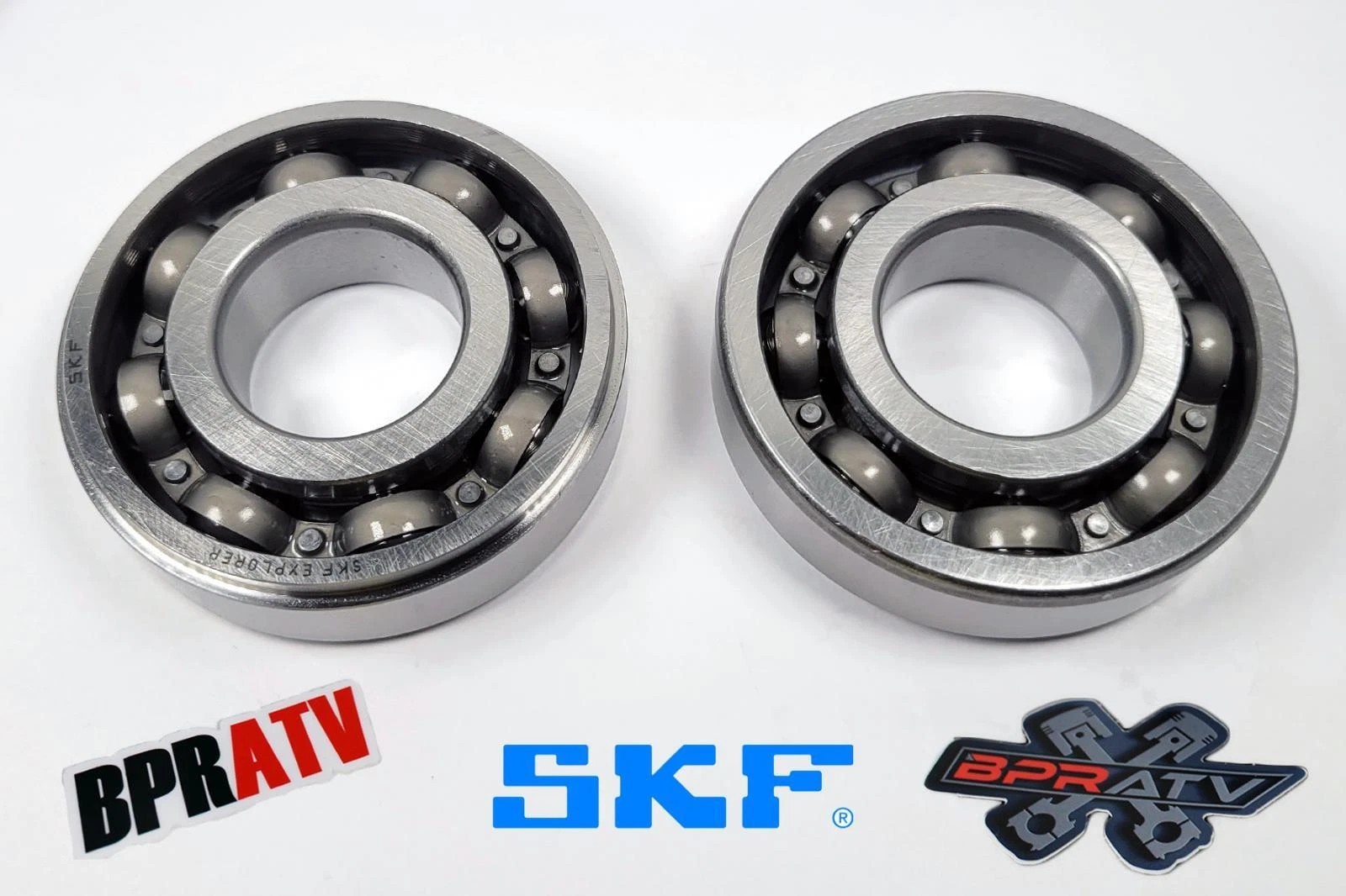 Kawasaki KX100 KX112 SKF OEM Replacement Crankshaft Crank Main Bearings Seal Kit