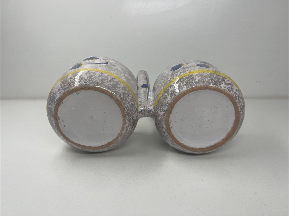 Italian Firenze Salt And Pepper Ceramic Carrier