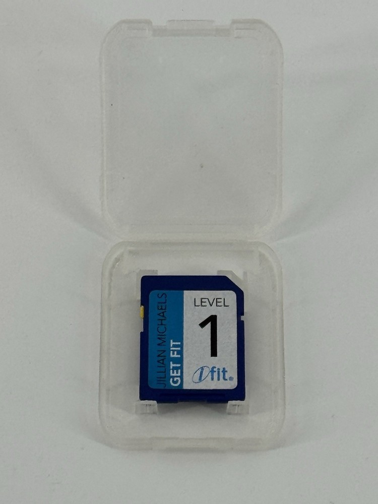 iFit Jillian Michaels Get Fit Level 1 SD Card Workouts With Case