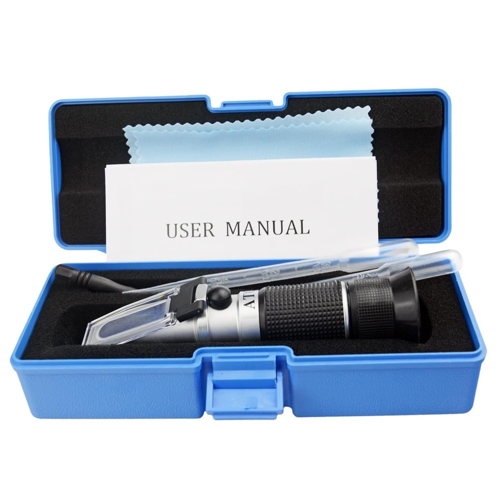 Precision Honey Moisture Refractometer: Brix & Baume Scales for Quality Control