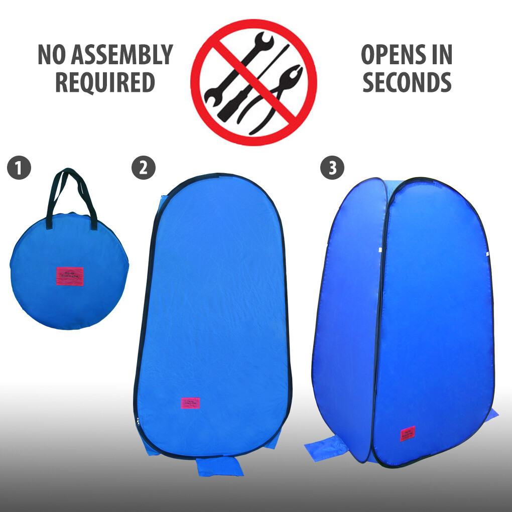 Pop Up CHANGING ROOM / POTTY ROOM Pontoon Boat Pool Events Camping Dressing Room