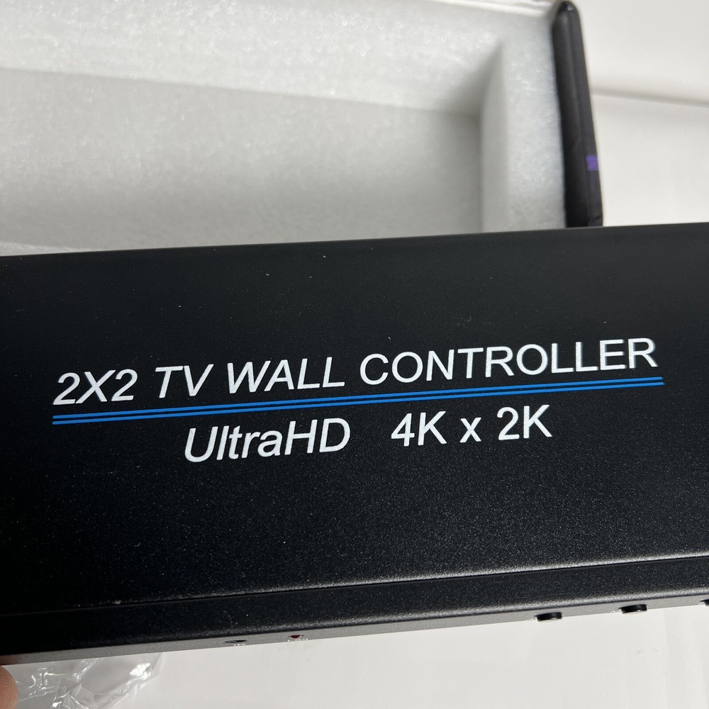 2x2 Video Wall Controller Splitter 4 Channel TV Video Processor HD 4K x 2K READ