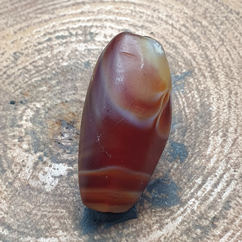 Middle Eastern Yemeni Anitique Agate Natural Pattern Bead