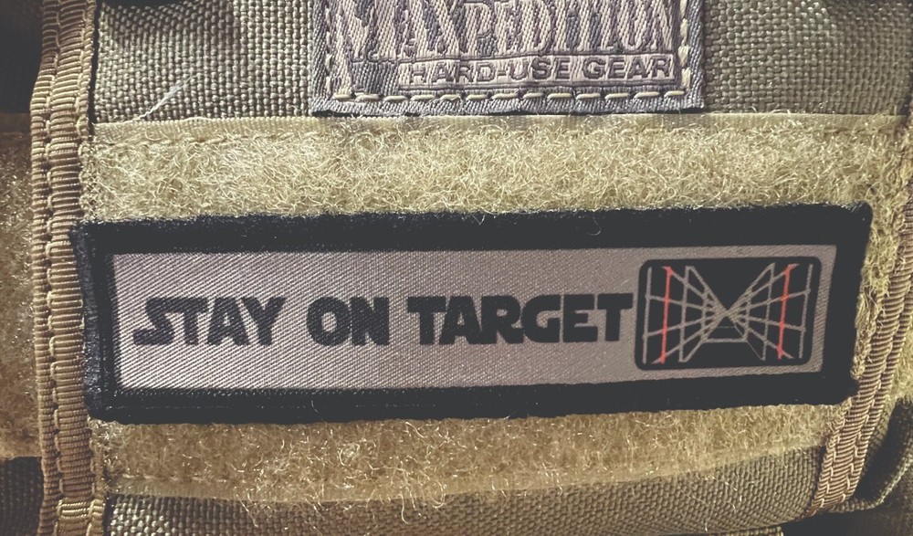 Han Solo "Shoot First" Star Wars Morale Patch.