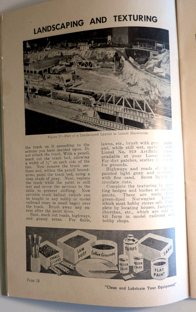 Instructions For Assembing And Operating Lionel Trains, booklet, 1949