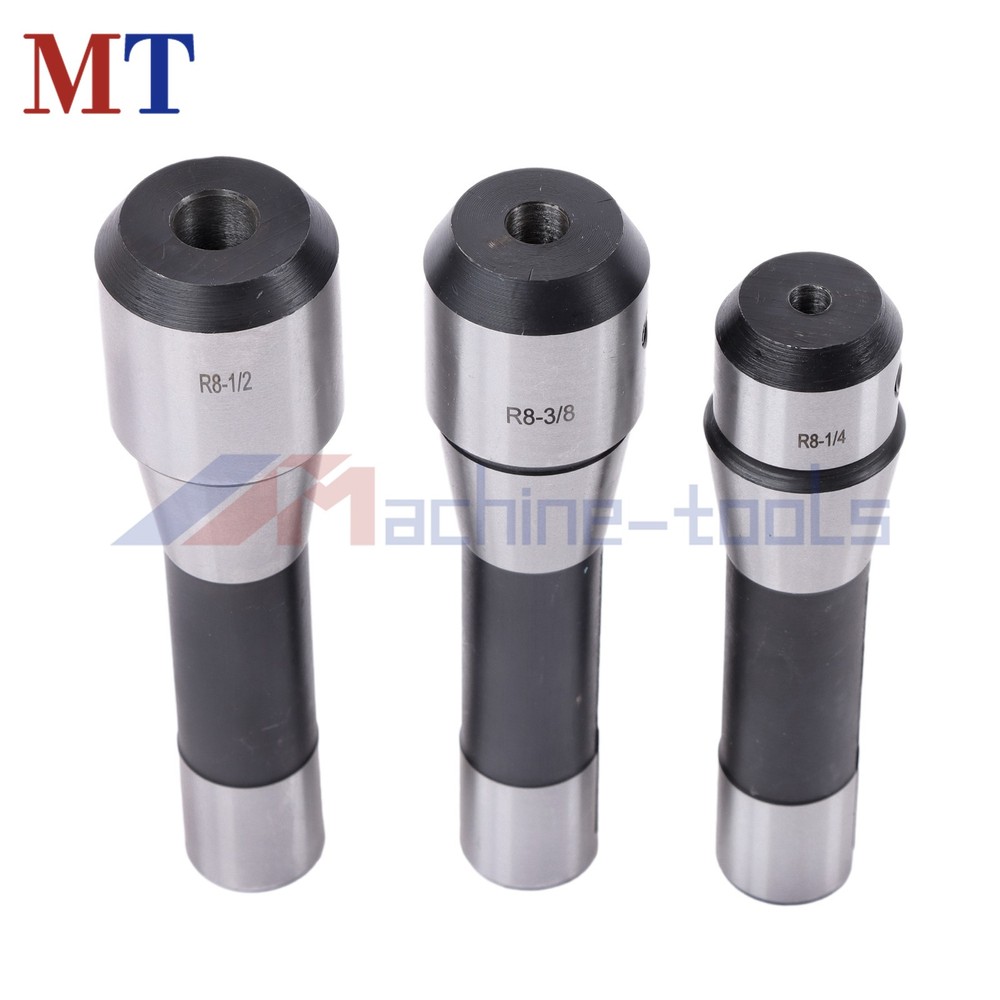 5PC R8 End Mill Holder Set Complete 1/4" to 1" Conversion Kit