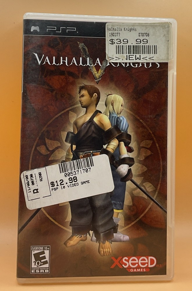 Valhalla Knights Sony PSP Case Only *no game*