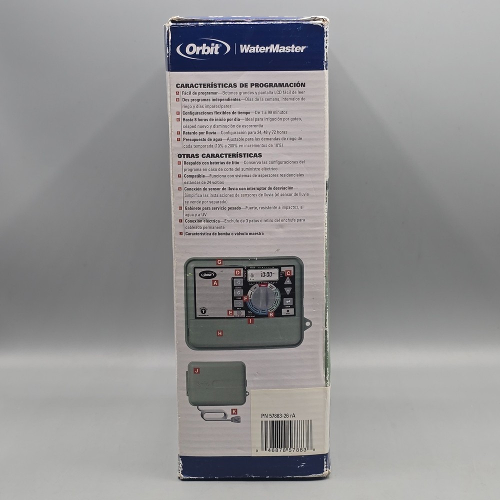 New Orbit 57883 Super Dial 12 Station Sprinkler Timer Controller