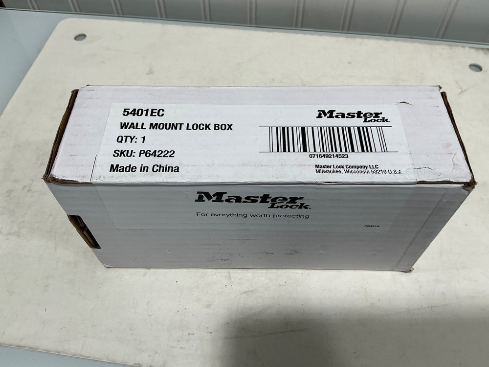 Master Lock 5401EC Wall Mount Lock Box for Keys