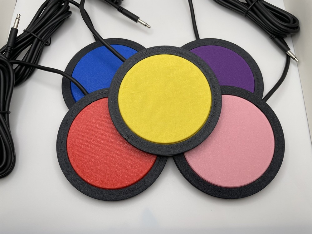 Red Adaptive Switch - Light Touch Activation, Low Profile