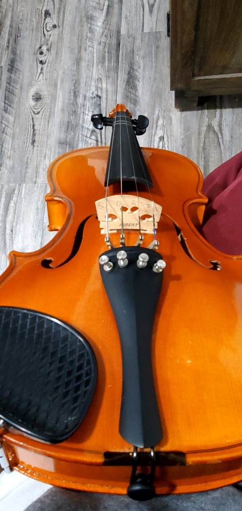 Aubert Terra Nova Bridge Full Size Violin 🎻 Student Instrument.