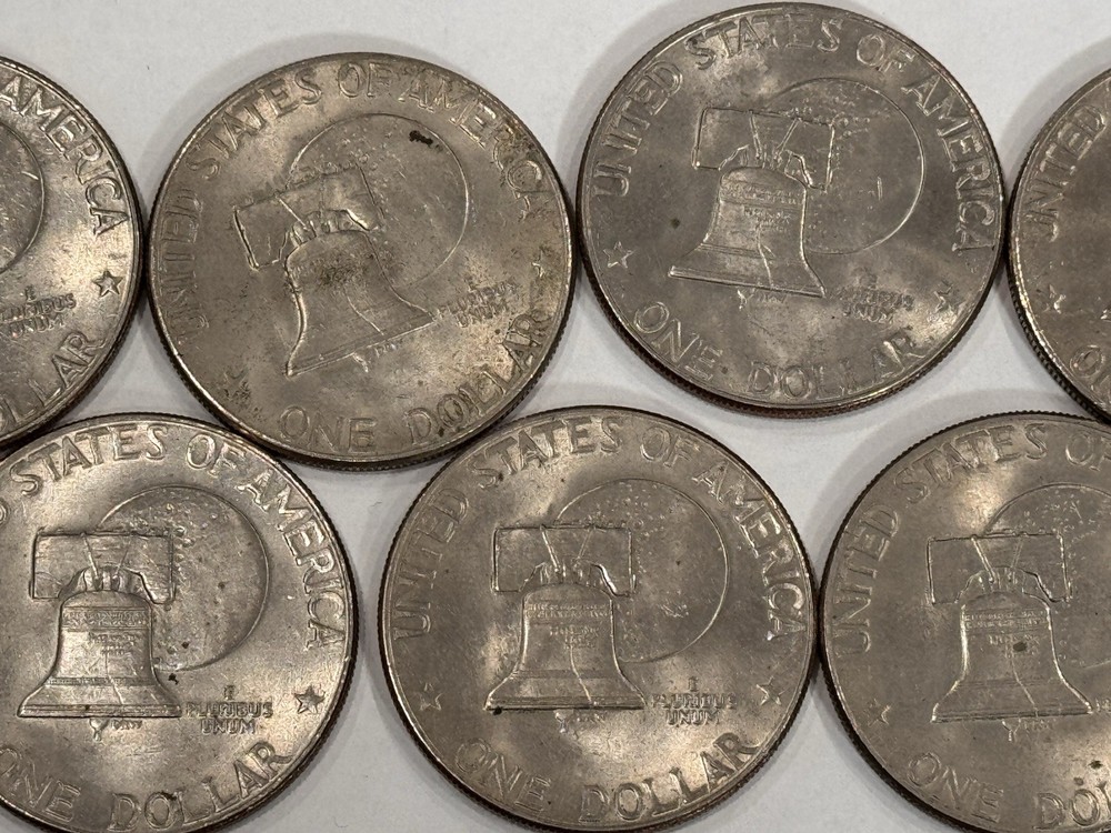 (12) Eisenhower Bi-Centennial Dollar 1 ONE DOLLAR