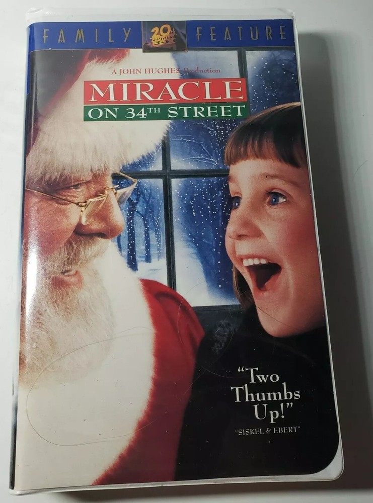 Miracle on 34th Street (VHS, 1995) Clamshell