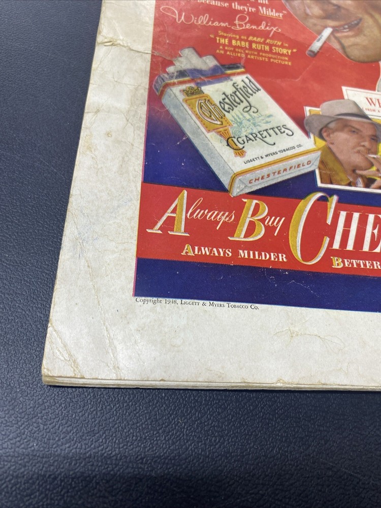 Joe Louis Vs Jersey Joe Walcott Boxing Program 1948