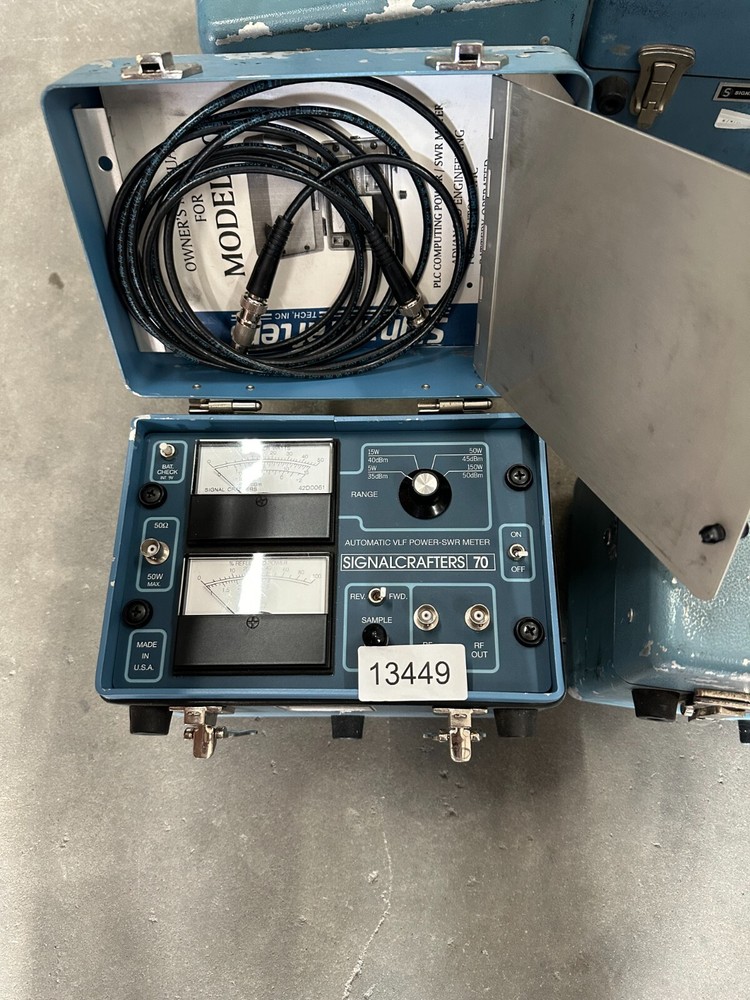 Signalcrafters 70 PLC Computing Power Automatic VLF Power SWR Meter