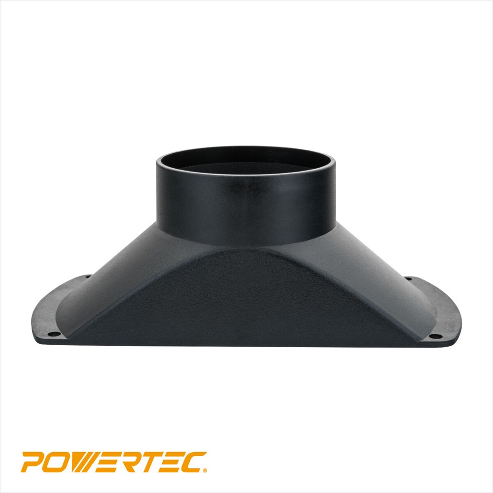 POWERTEC Rectangular Dust Hood for 4-Inch Hose (70150)