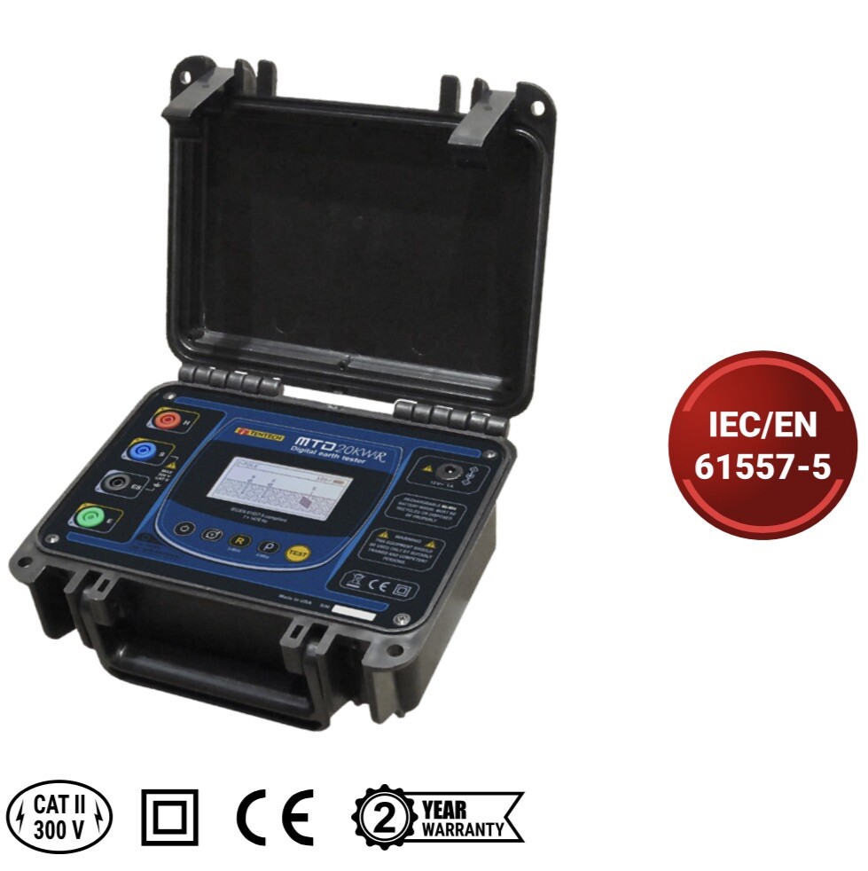 Megabras MTD20KWR  Digital Earth Tester telurometer Reliable Measurement
