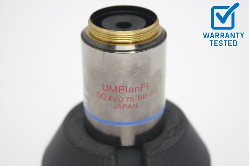Olympus UMPlanFI 50x/0.75 BD P Microscope Objective Unit 3