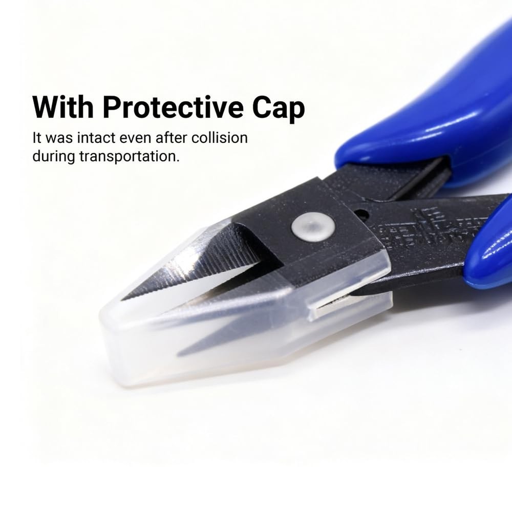 Creativity Blue Flush Cutter Mini Diagonal Cutting Pliers Side Cutter Nippers...