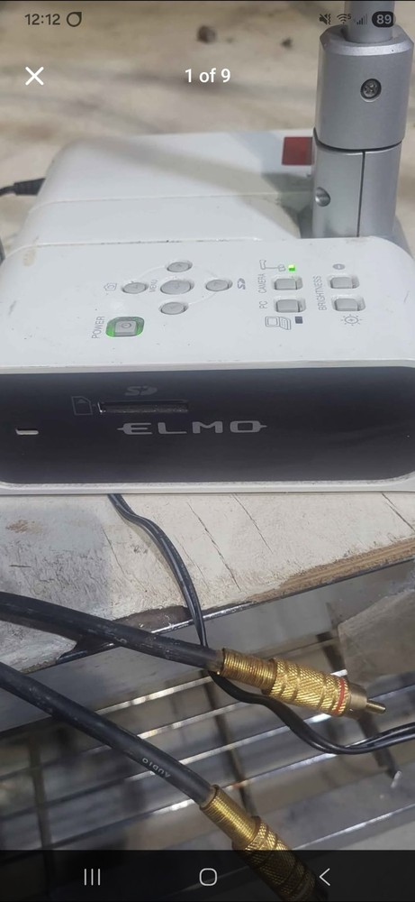 Elmo Model TT-02S Document Camera Visual Presenter *Tested Working*