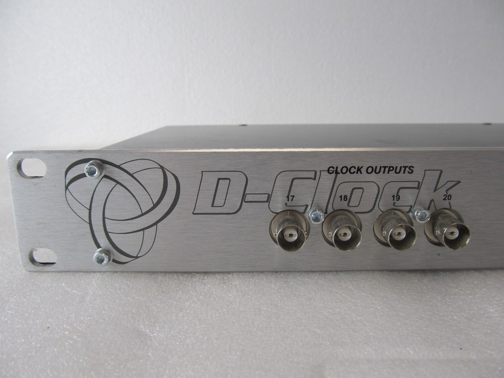 Drawmer D-Clock DMS-2 Master Clock Distributor Rack Mountable