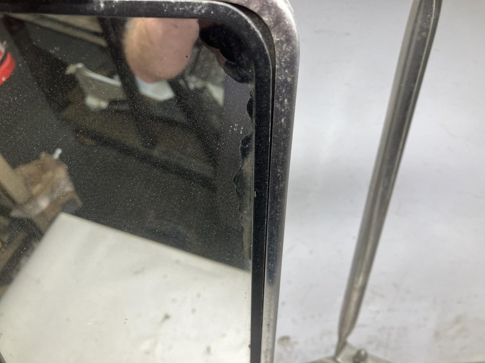 1987-2005 Peterbilt 378 STAINLESS Left/Driver Door Mirror - Used