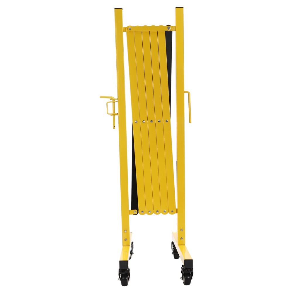 Mobile Barrier Gate Portable Safety Barrier Adjustable With Casters Expandable