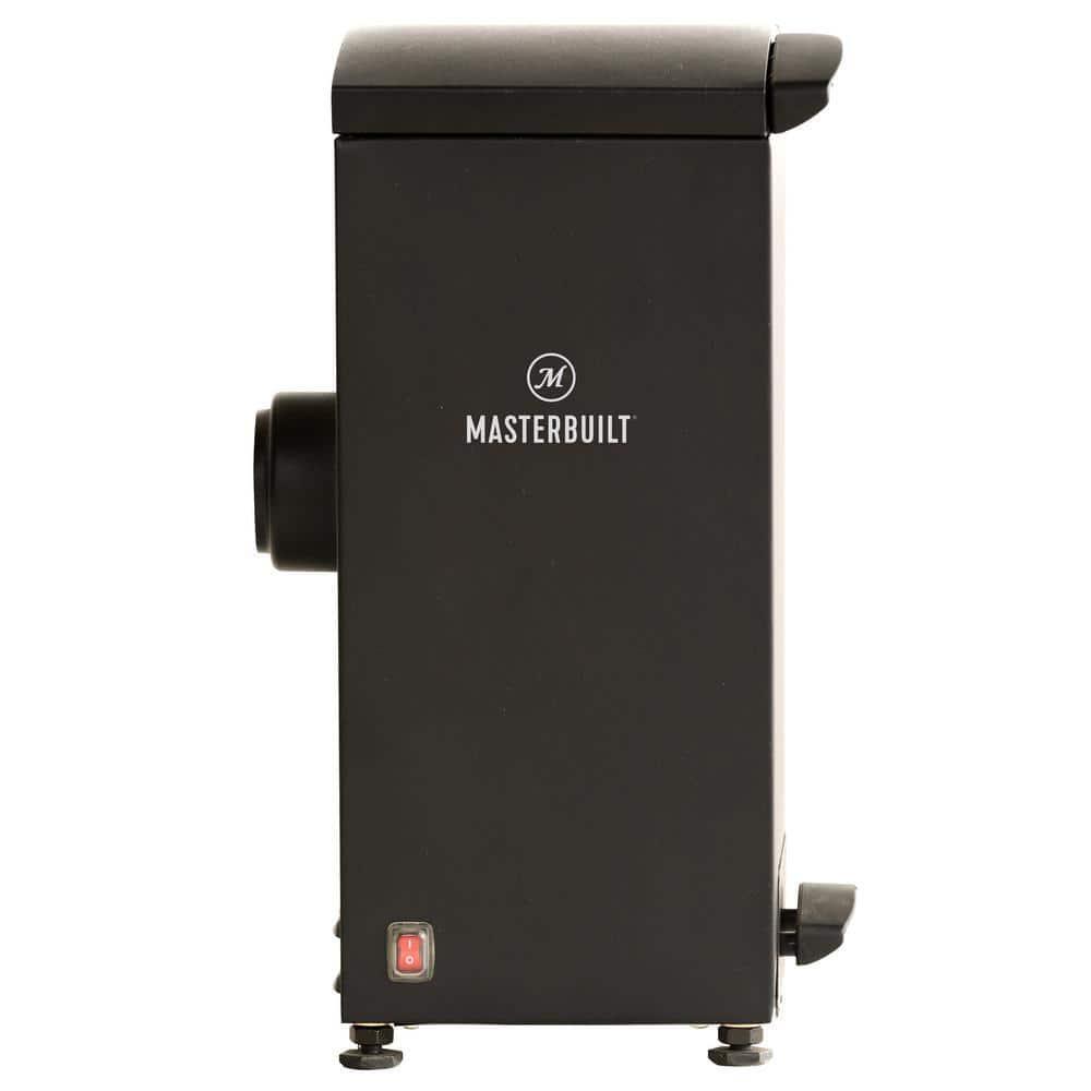 Slow and Cold Smoker Accessory Attachment in Black