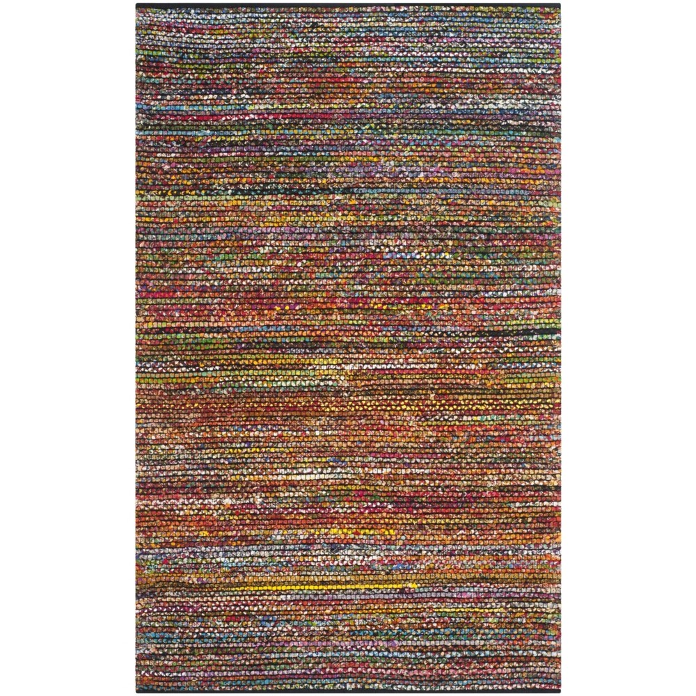 SAFAVIEH Cape Cod Collection CAP367A Handwoven Multi Rug