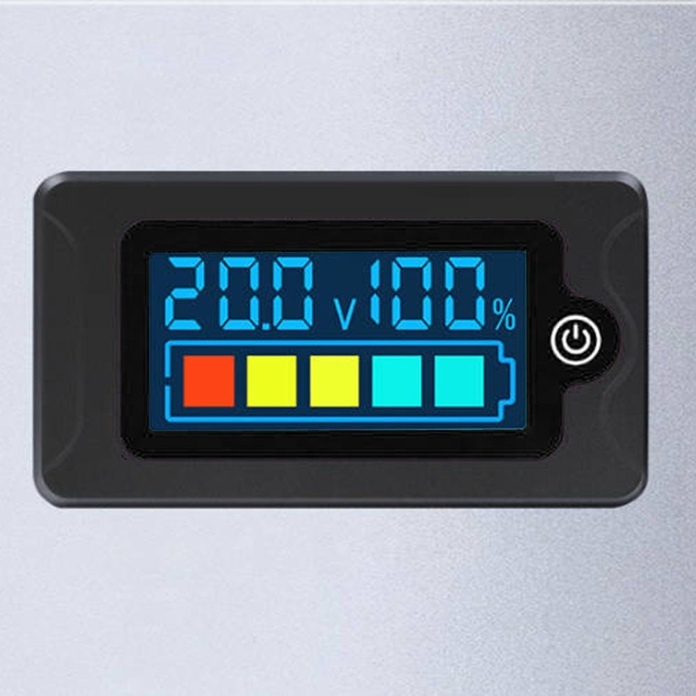 Battery Power Meter for 8 to 100V Range Suitable for For various Applications