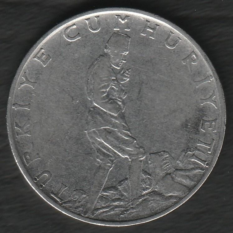 TURKEY 2½ LIRA 1960 ---  YDHS