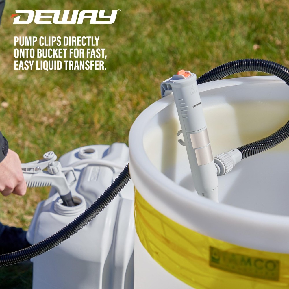 DeWay Battery-Powered Stick Fuel Hand-Trigger Nozzle, Nozzle
