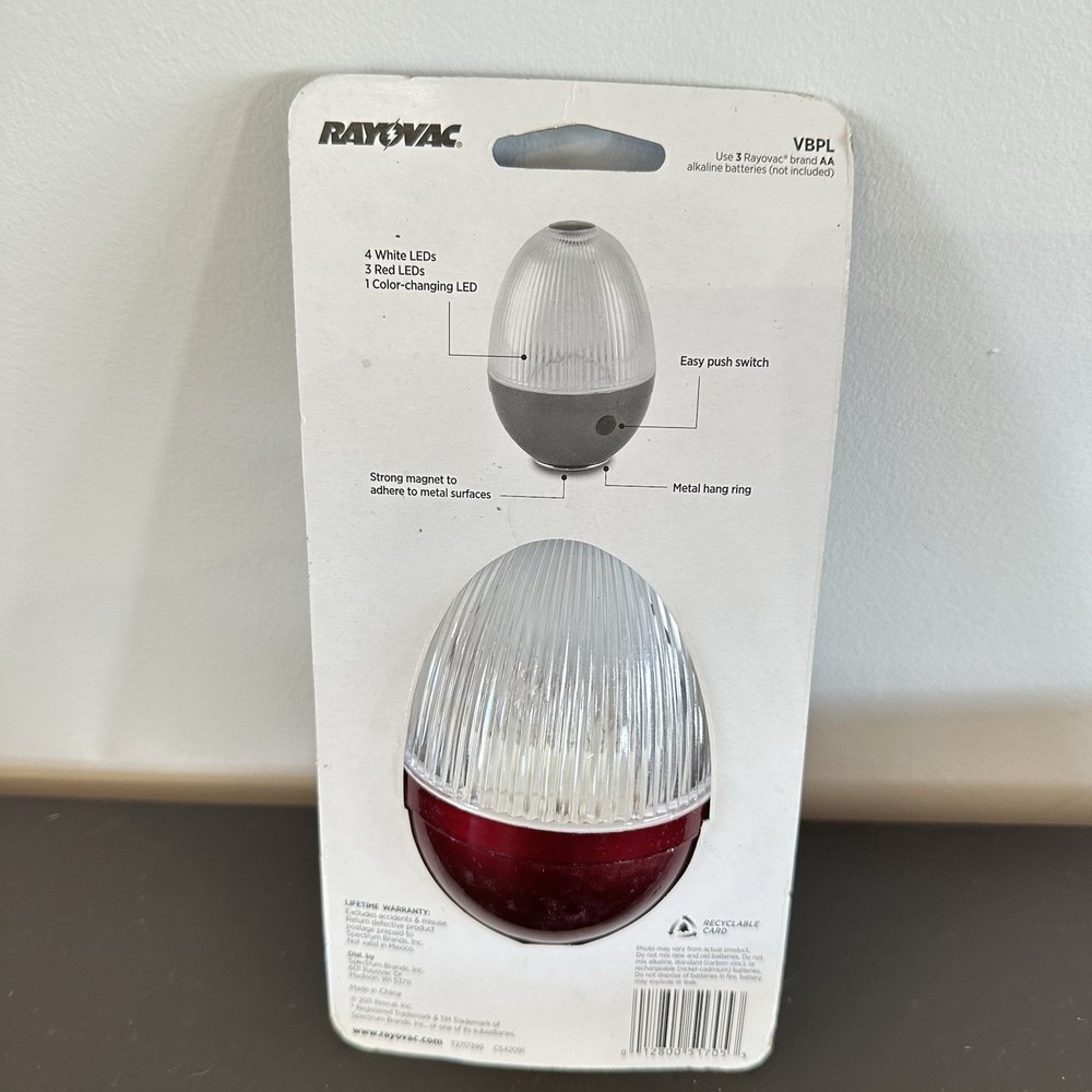 Rayovac Multi-colored,Led lantern, Unopened , Party Light