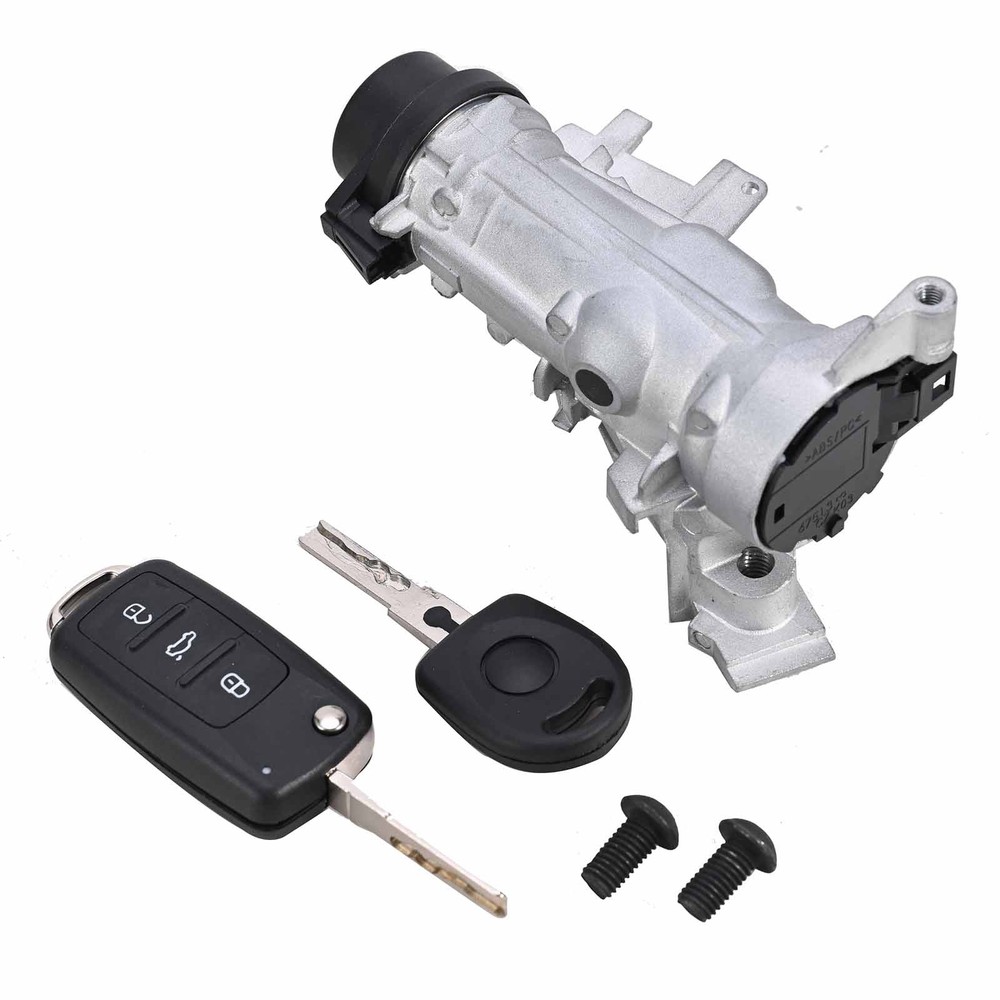 For VW Jetta 2006-2018 W/ Remote Control Key Shell Ignition Switch Lock Assembly