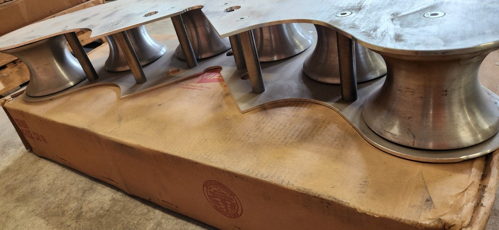 GMP 84455 5" 6-Sheave Manhole Quadrant Block Underground Cable Pulling NEW