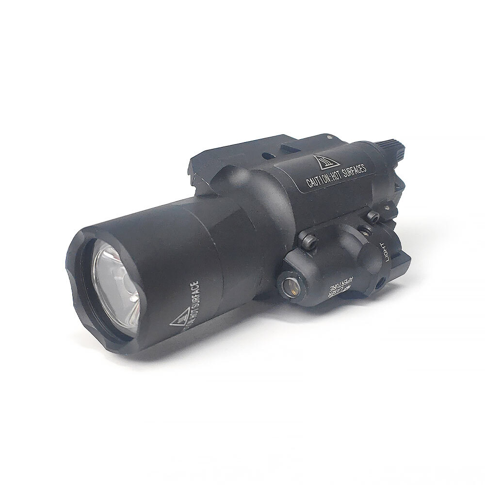 X400 Flashlight Tactical Laser Sight Weapon Light Red Laser & White Light SOTAC